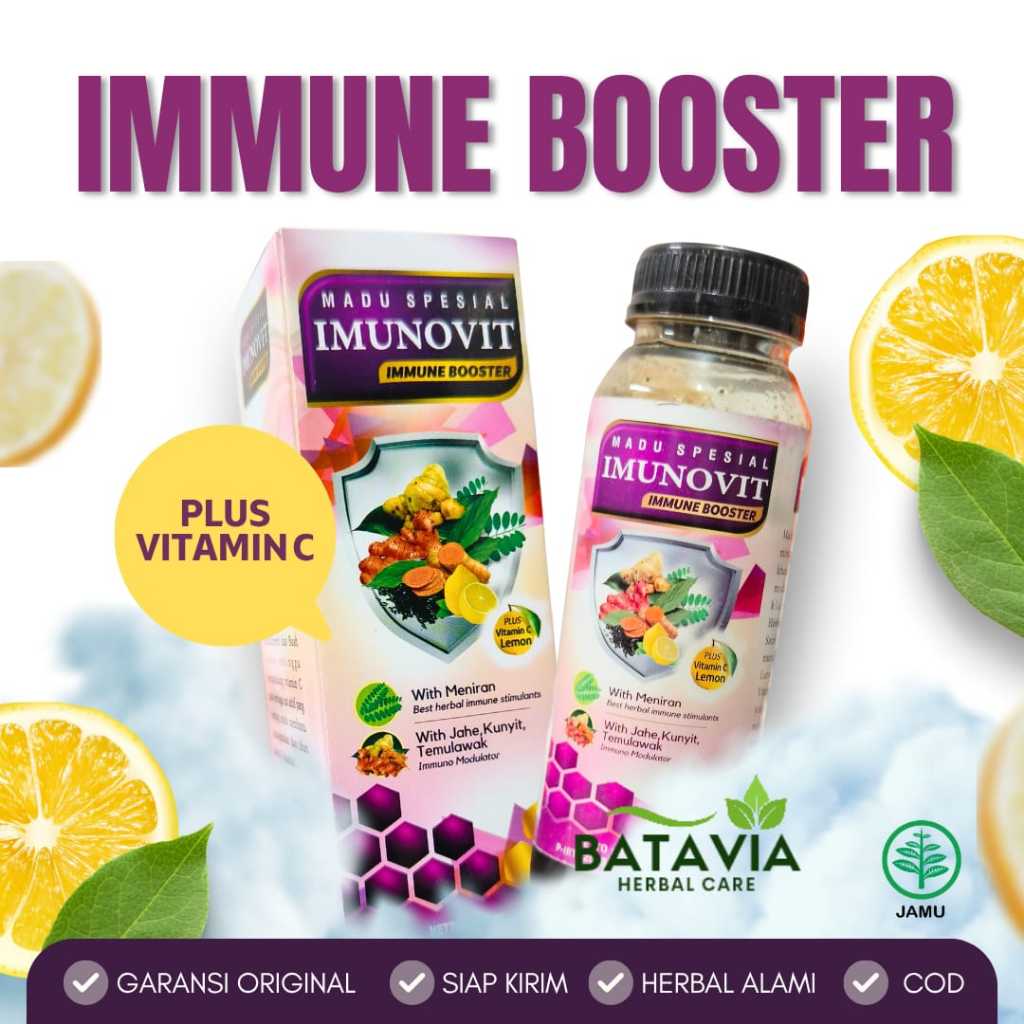 

Madu Imunovit Herbal Immune Booster Imun Booster Madu Jahe Kunyit Temulawak