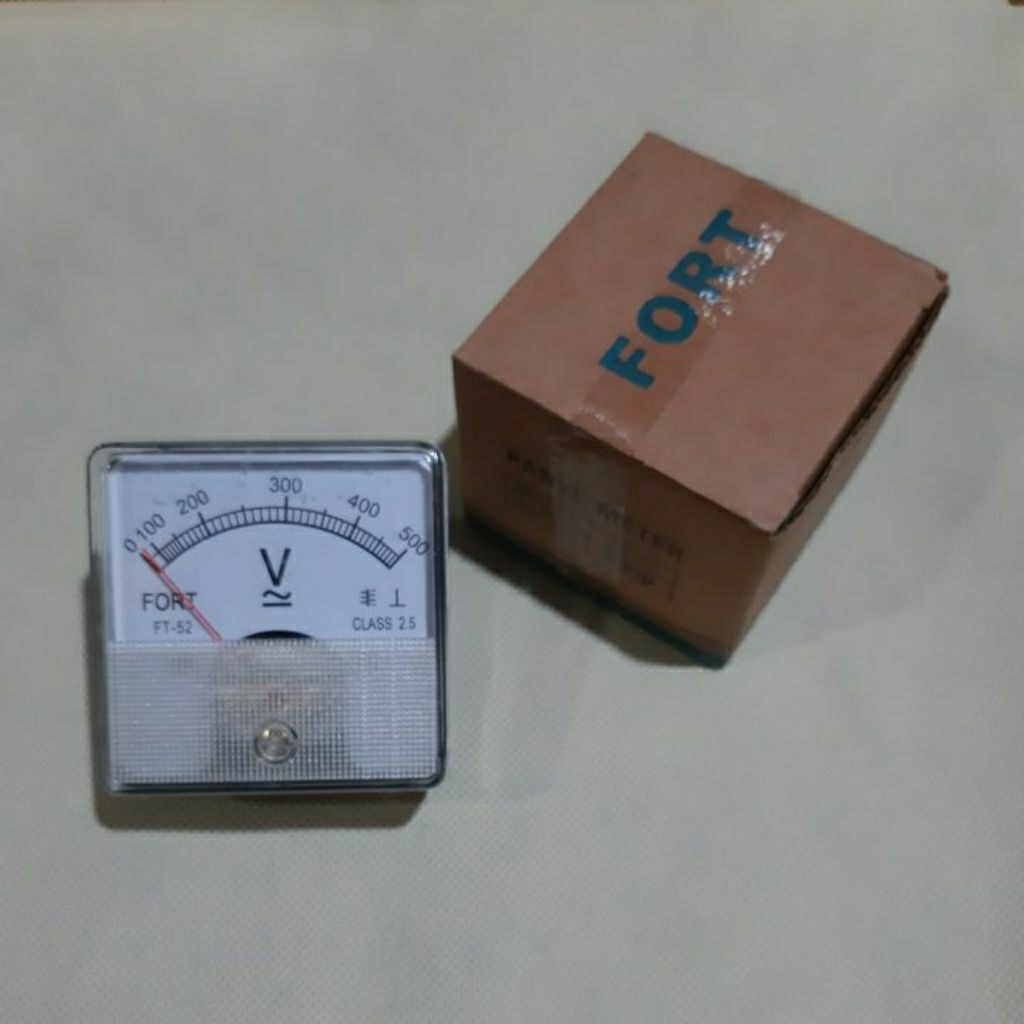Volt Meter Analog Panel Meter AC / DC FT-52V