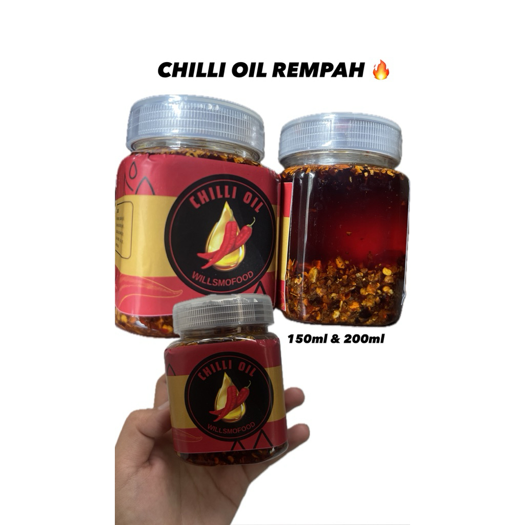 

Chilli Oil Rempah Premium - Pedas Gurih Otentik (150ml / 200ml / Bundle Hemat)