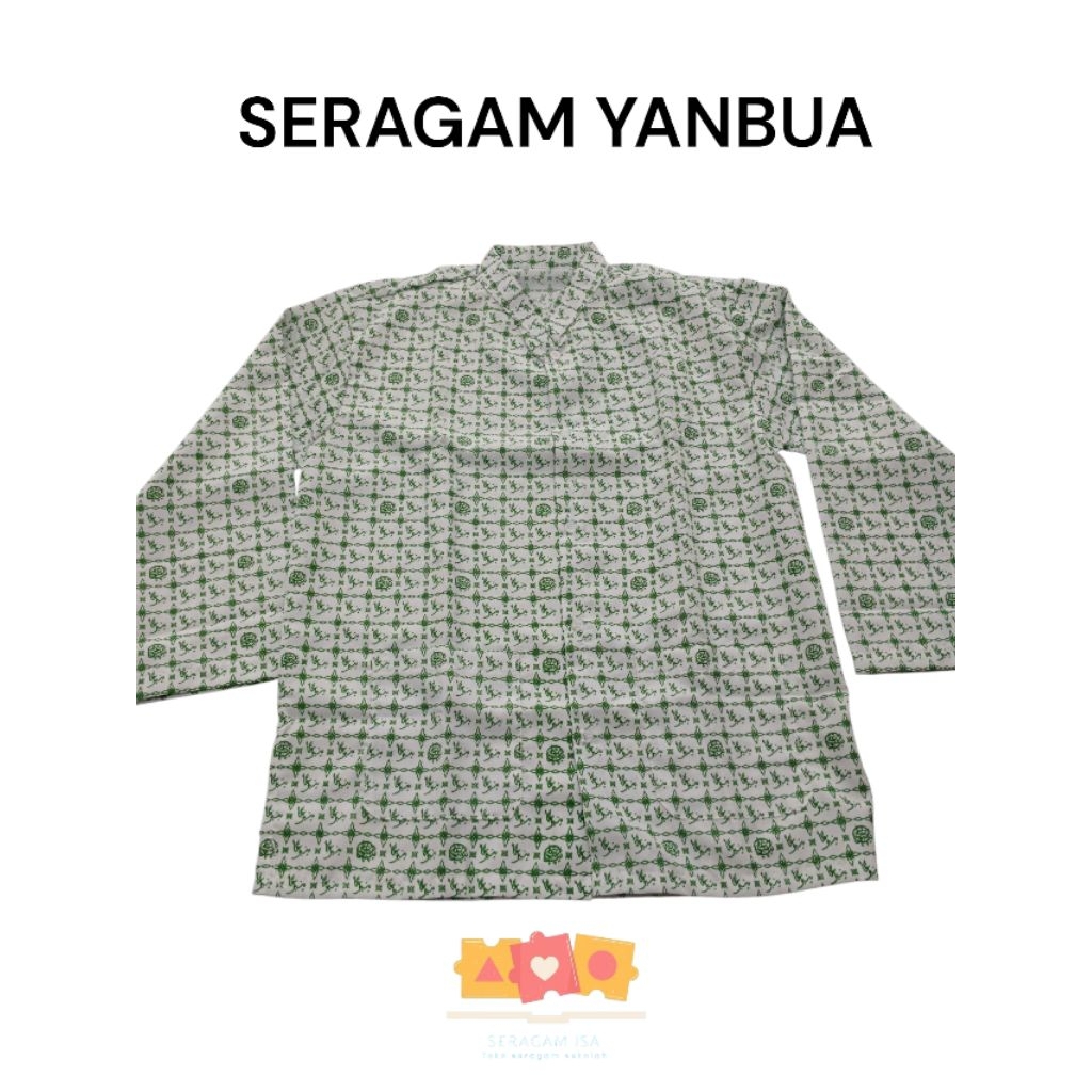 BAJU SERAGAM YANBUA, baju seragam yanbua kudus , SERAGAM TPQ