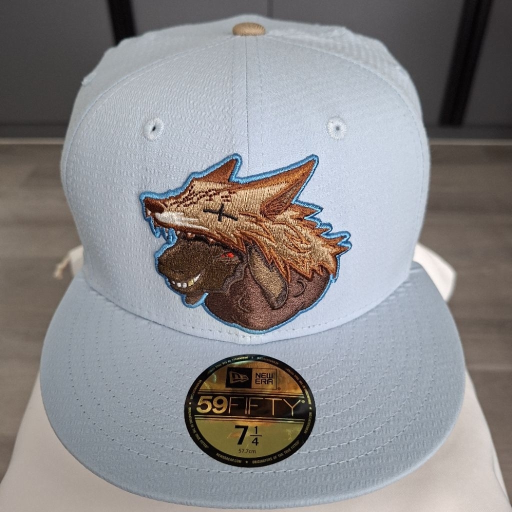 Justfitteds False Flag Vol4 x New Era 59FIFTY 7 1/4 & 7 3/8  Biru Muda
