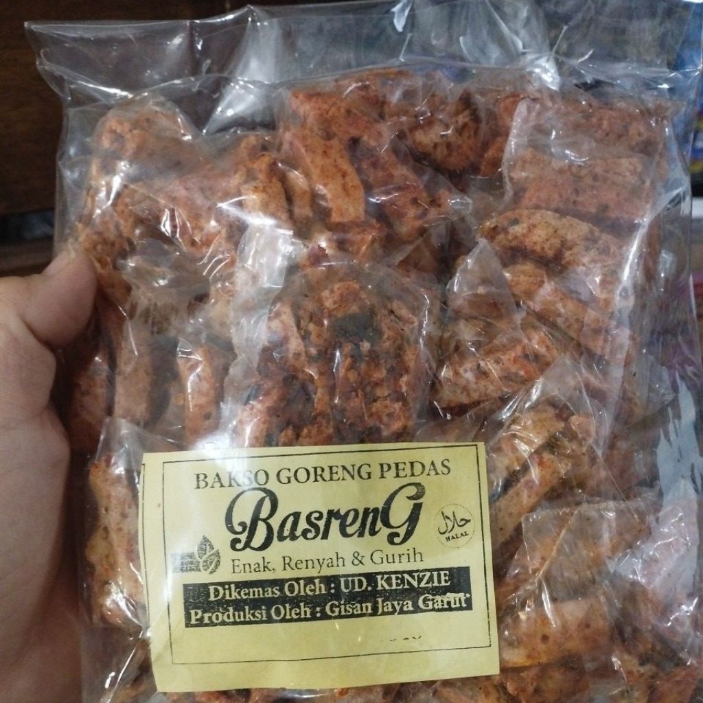 

Basreng bakso goreng pedas