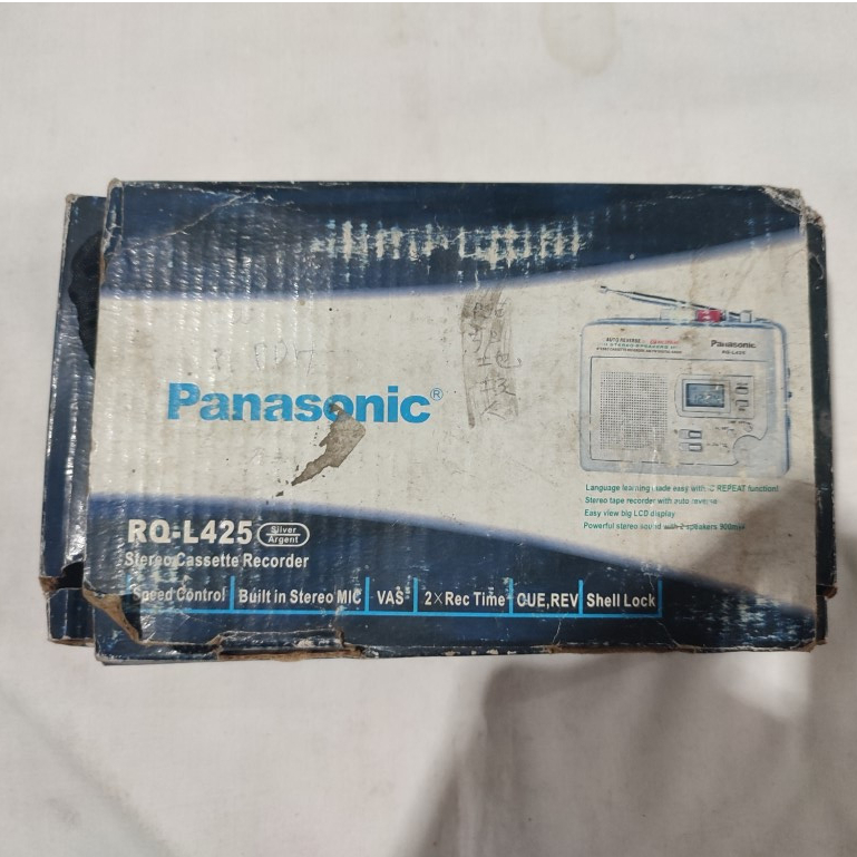 (Butuh Service) RADIO / Radio / TAPE / WALKMAN / Walkman Pemutar Kaset Pita Panasonic RQ - L425