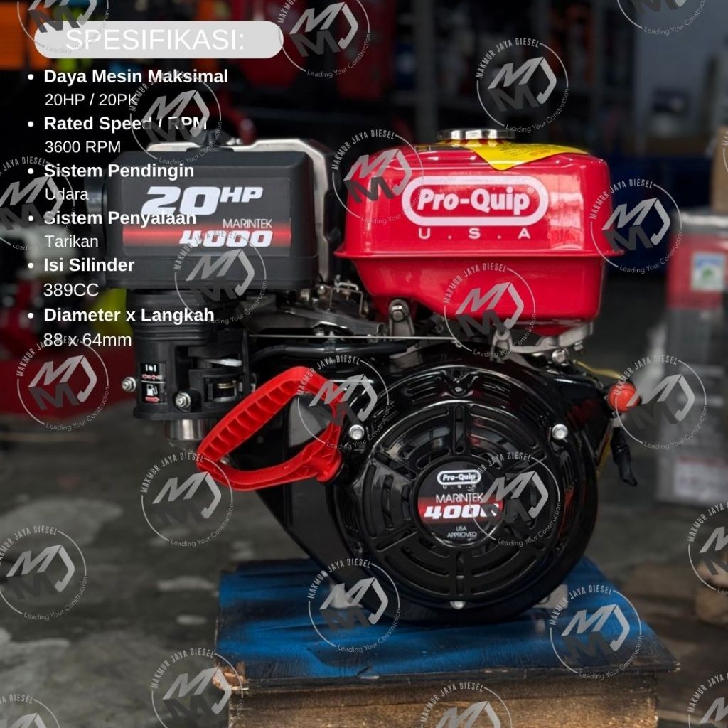 Engine Pro-Quip USA MARINTEK4000 - 20HP