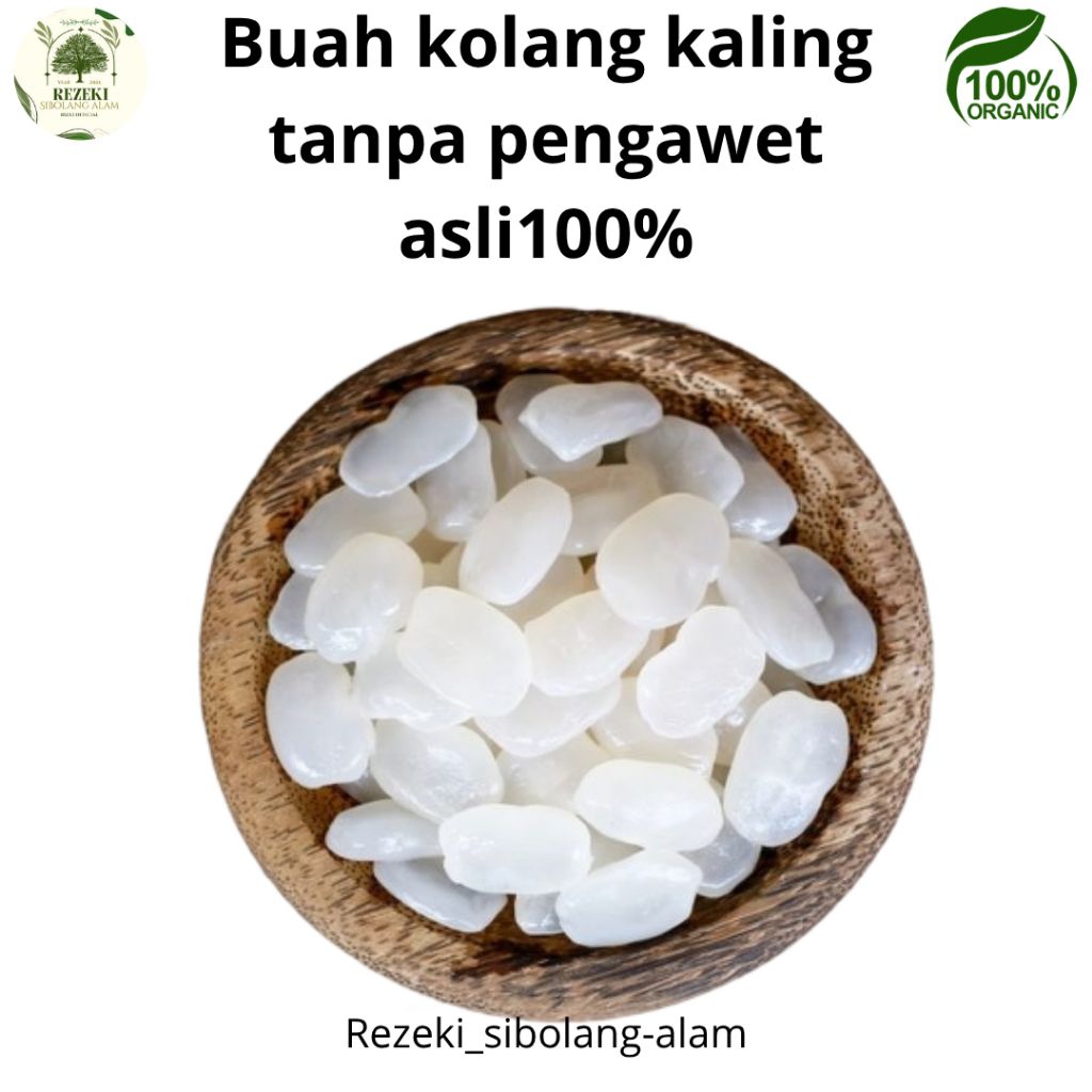 

buah kolangkaling muda per 500g asli organik kolang kaling