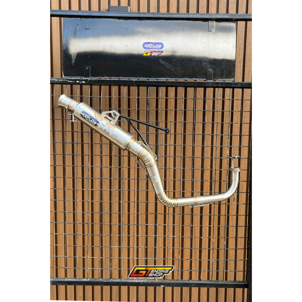 KNALPOT EXFLOW VARIO 150 OLD 200CC UP KNALPOT VARIO 150 OLD ORIGINAL EXFLOW 150 200CC UP KNALPOT MED