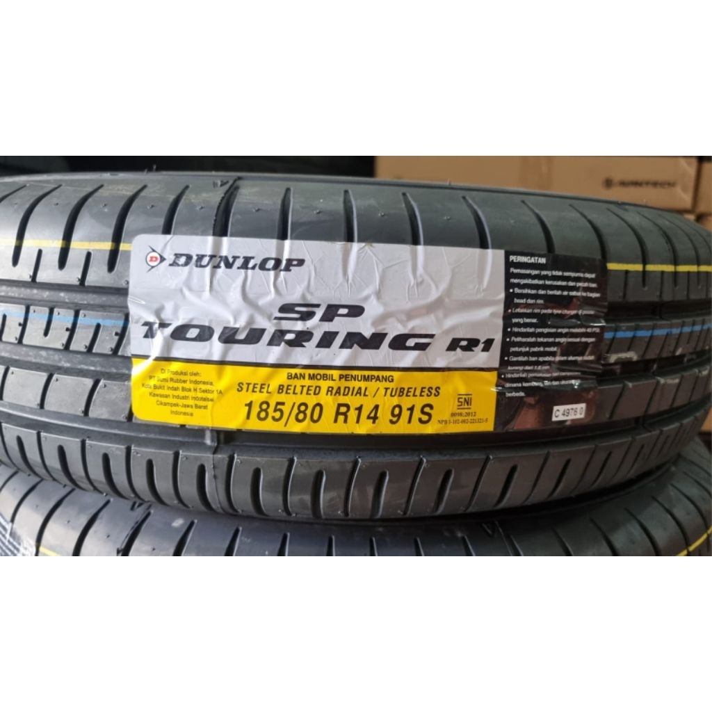 Jual ban Baru Dunlop 185/80 R14 Nik 2025 buat mobil Apv.Kijang.Avanza.Xenia