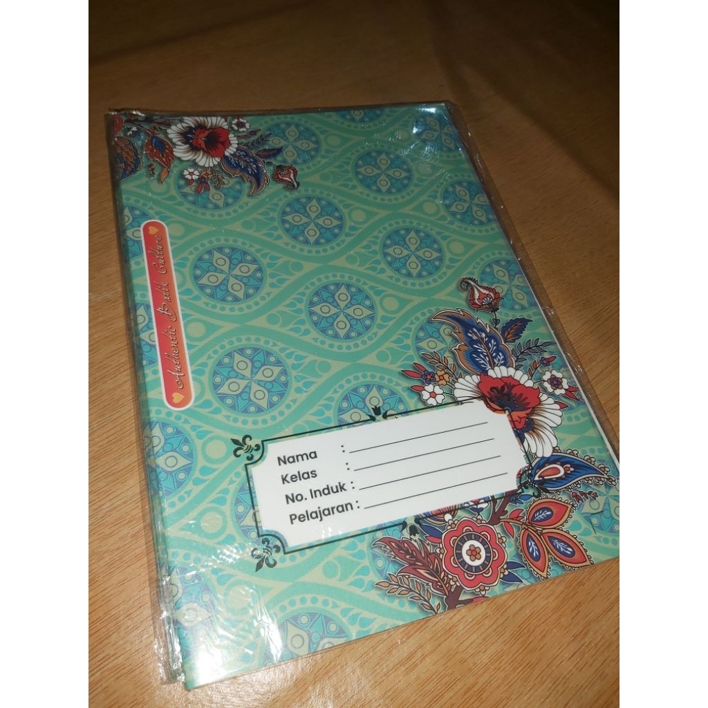 

Sampul Batik Buku Tulis Biasa
