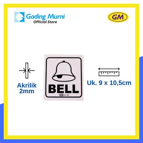 

GM LABEL BELL KECIL LK 105