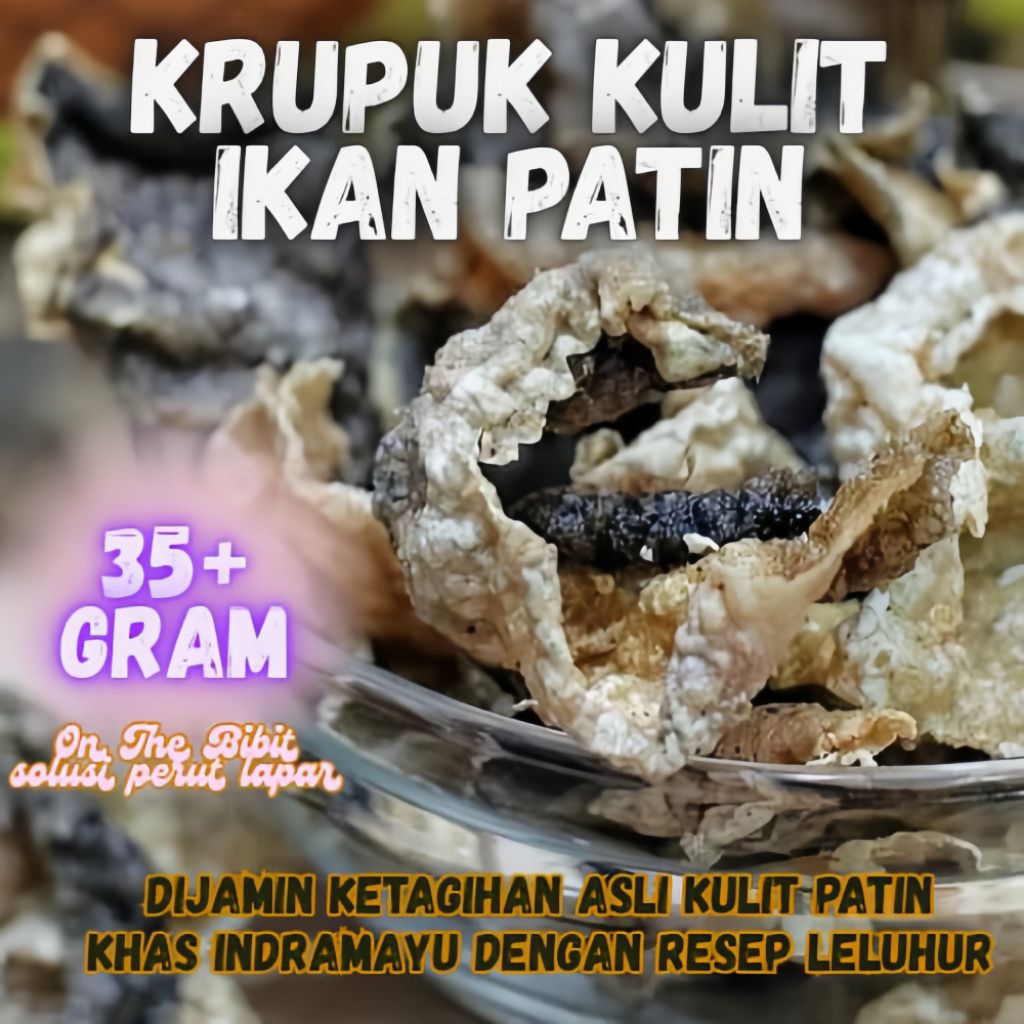 

krupuk kulit ikan patin premium
