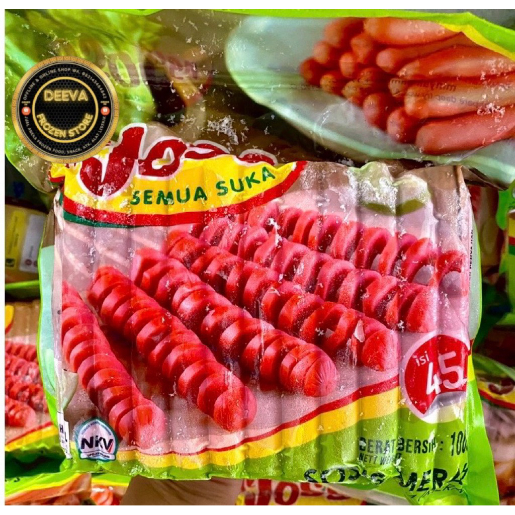 

Ngejoss Sosis merah 1kg