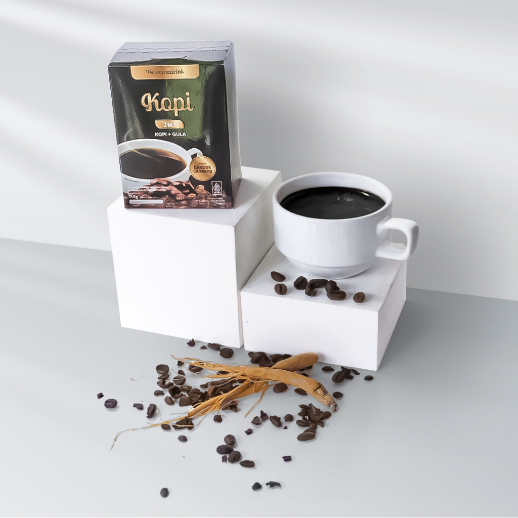 

WELCOMEDRINK Minuman Serbuk Rasa Kopi Gula (115 g/5 sachet @23 g)