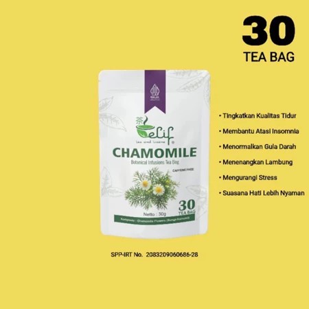 

TEH PURE CHAMOMILE ATASI SULIT TIDUR