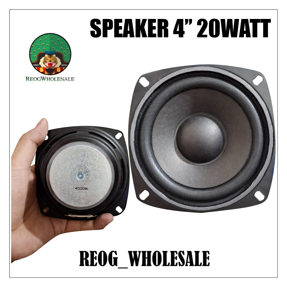 Speaker 4 Inch woofer 20 Watt 4 Ohm