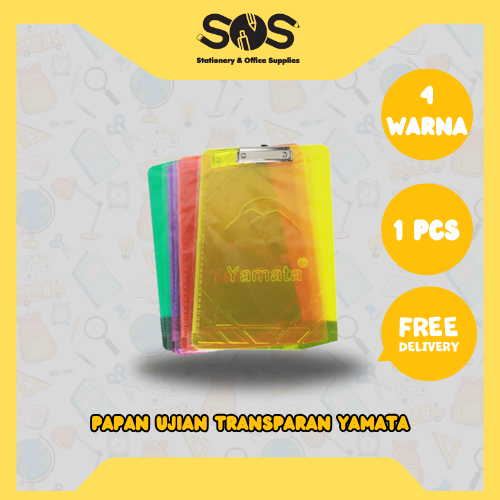 

Papan Ujian Transparan Yamata 1 pcs