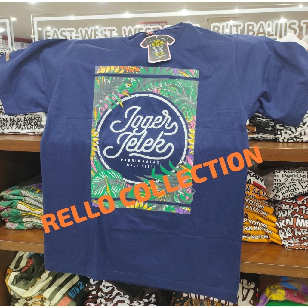 KAOS JOGER BALI WARNA ASLI ORIGINAL