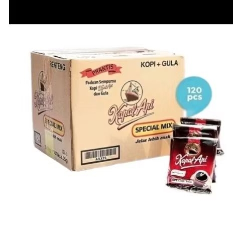 

Kopi kapal Api Special Mix 1Dus isi 12 Renceng Harga Grosir