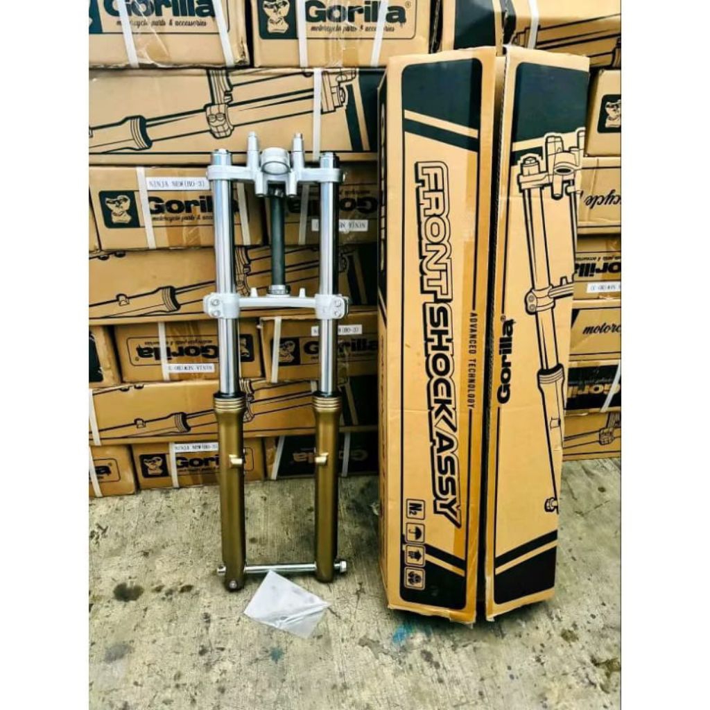 Shock Skok Sok Depan NINJA RR R Old Gorilla Gorila Import pnp TIGER MEGAPRO GL CB GL100