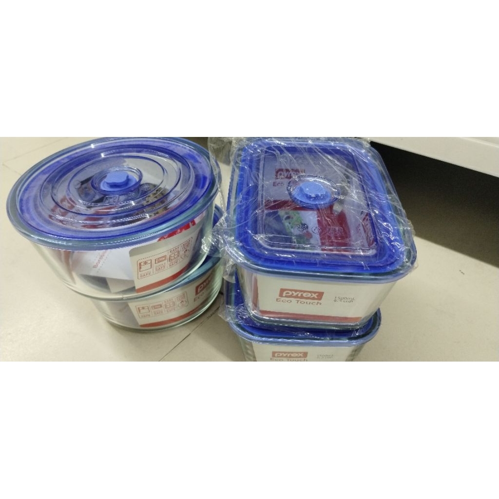 PROMO Wadah  pyrex 1.5-1.65 Liter Wadah Makanan microwave