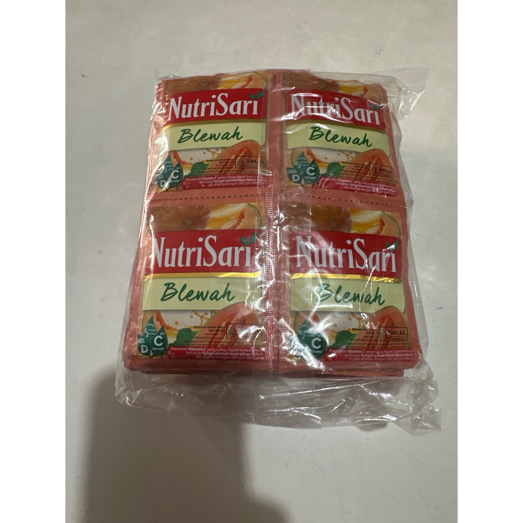 

nutrisari blewah sachet 11gr isi 40