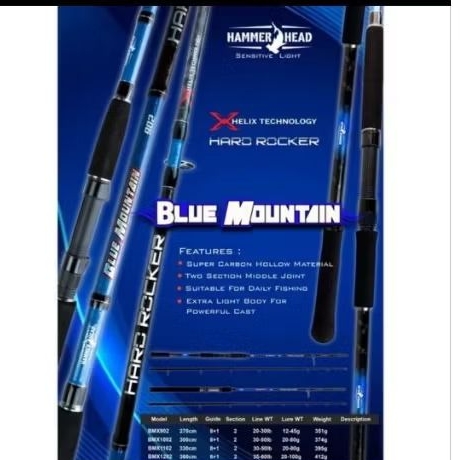 Joran Hammer Head Blue Montain 902/1002/1102/1202 Joran Pancing BMX