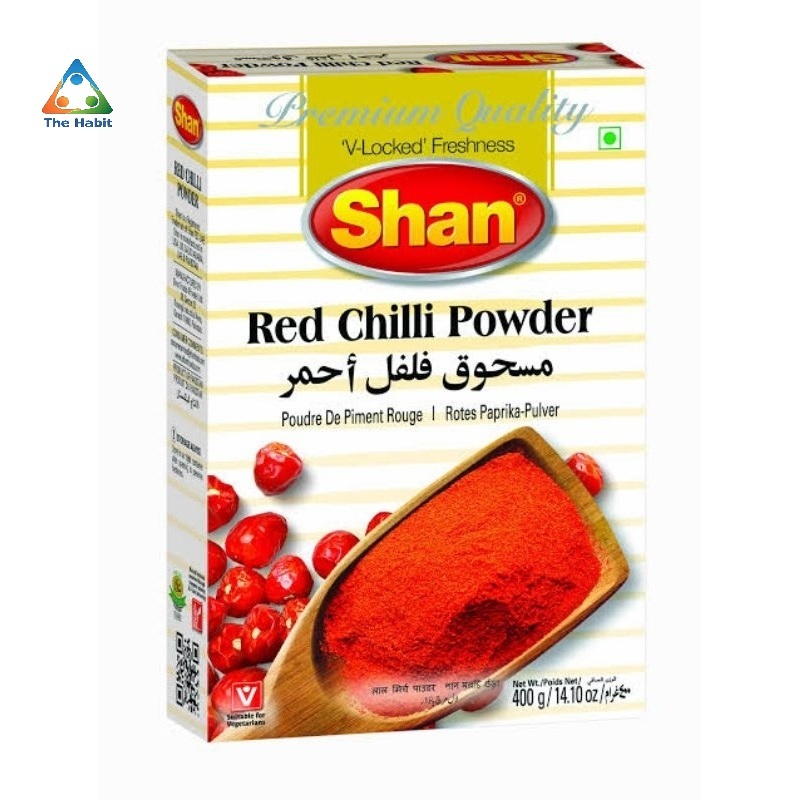 

(The Habit) Shan Red Chili Powder Cabe Bubuk Rempah Original 100gram