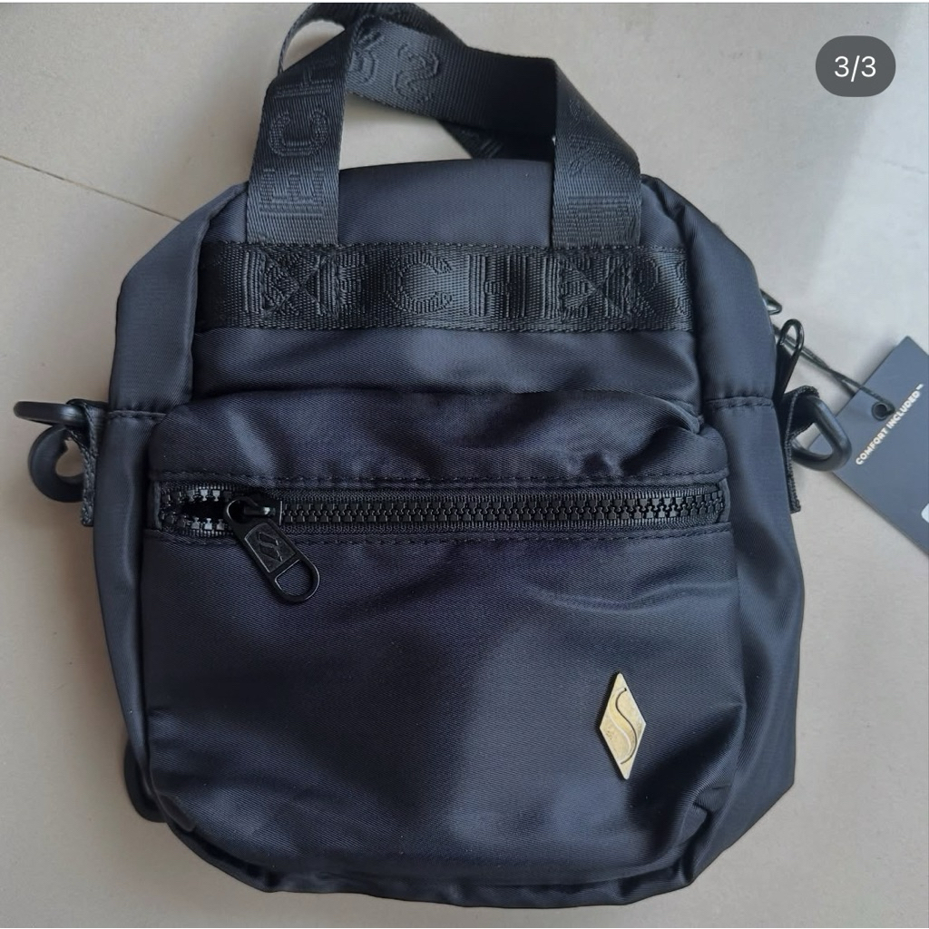 tas skechers diamond mini backpack black -  BPT8119BK