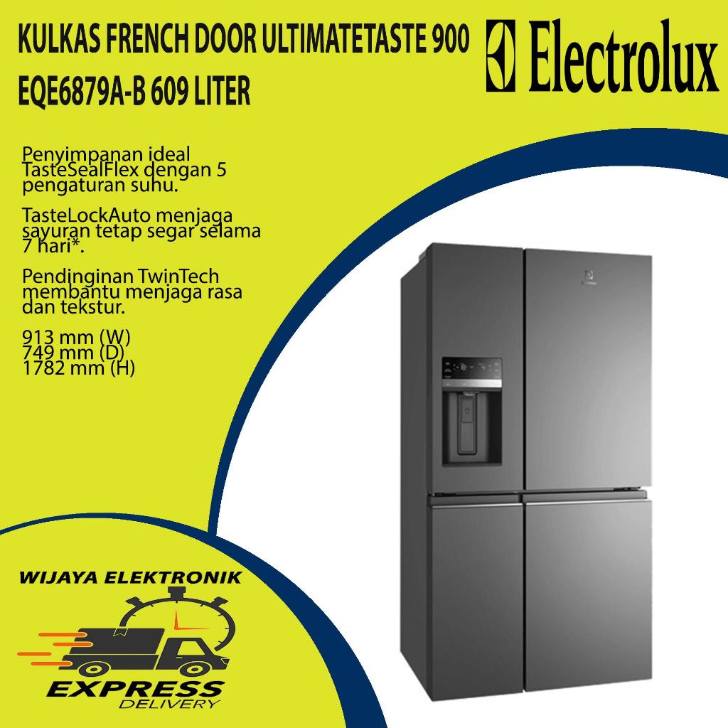 ELECTROLUX EQE6879AB / REFRIGRATOR ELECTROLUX EQE6879AB / Kulkas 4 pintu electrolux eqe 6879 ab