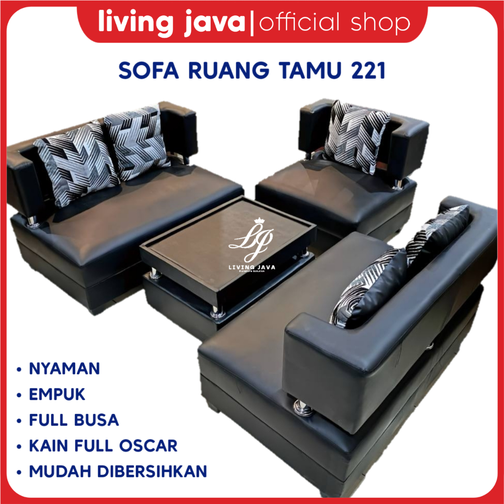 SOFA RUANG TAMU TIGER 221 - SOFA RUANG TAMU KECIL