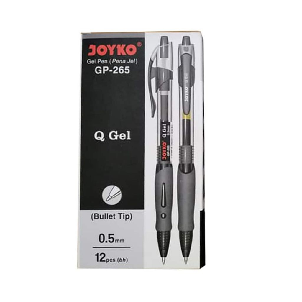 

(12 pcs) Pulpen Q Gel Joyko GP-265 0.5mm
