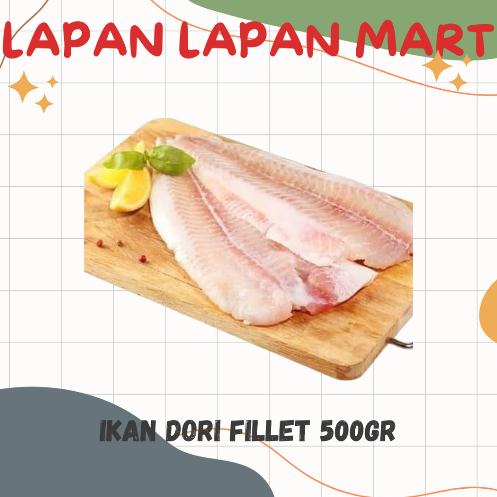 

Ikan Dori Fillet 500gr (FROZEN FOOD KHUSUS PENGIRIMAN INSTANT)