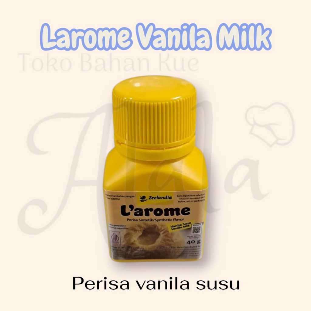 

L' arome Vanila milk Powder 40 gr / Perisa Vanila susu Larome
