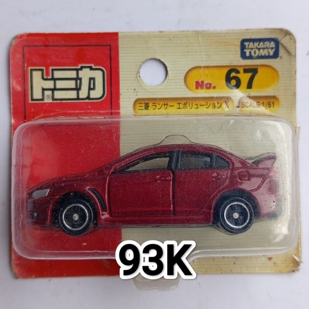 Diecast Tomica Mitsubishi Lancer Evo