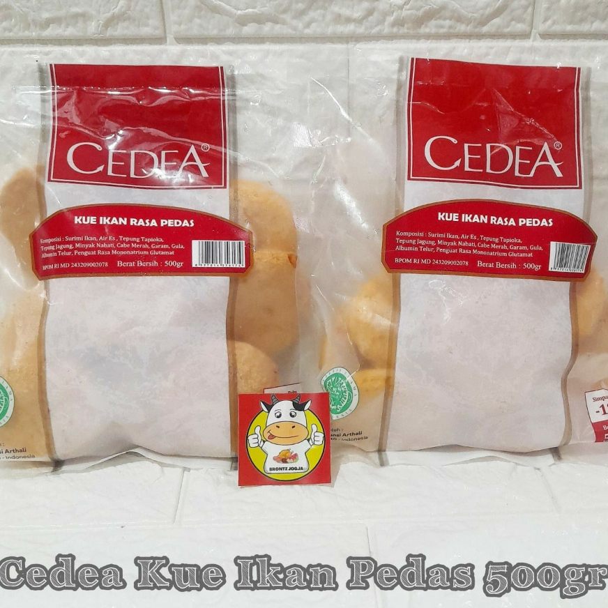 

CEDEA KUE IKAN PEDAS 500GR - FROZEN FOOD - BRONTZ JOGJA