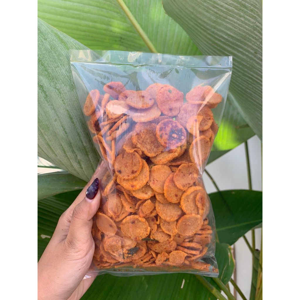 

Sanck Termurah Sosis Goreng Kering Pedas