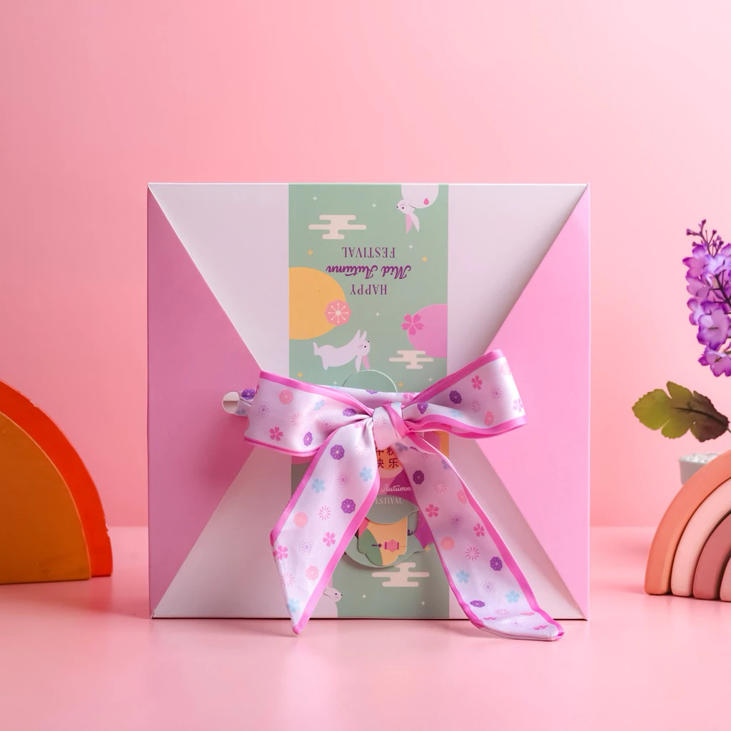 

5 Set Box Sekat Mooncake MoonRabbit 75 100 125 150 gram Box Kue Bulan