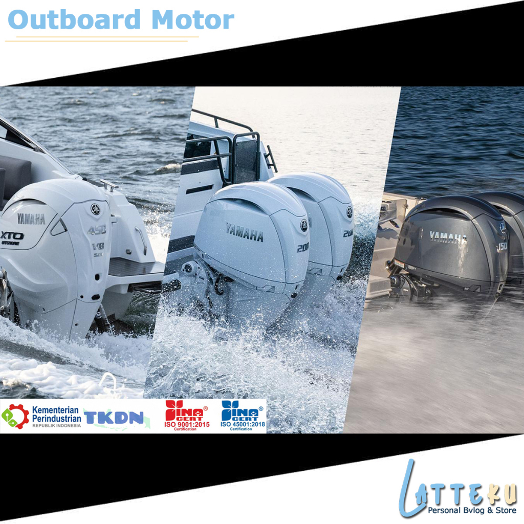 Mesin Tempel Yamaha 15 HP 25 30 40 PK Outboard Mesin Perahu Karet Fiber Mancing Speed Boat