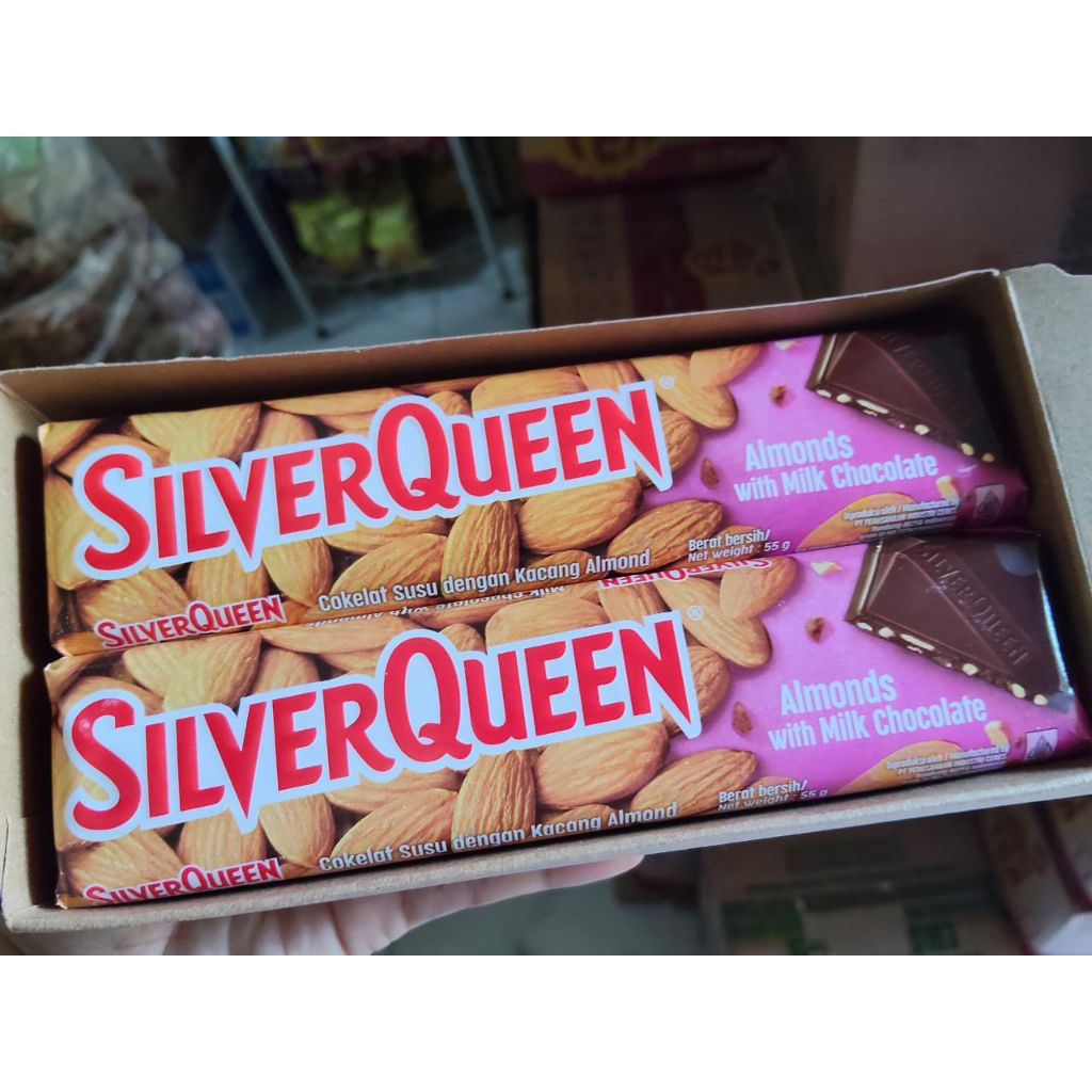 

SilverQueen Cokelat Almond 55gr