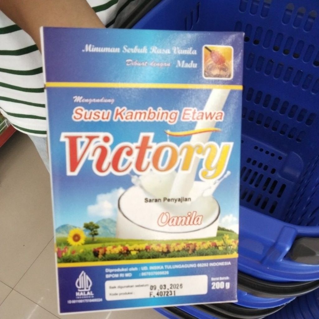 

SUSU KAMBING ETAWA VICTORY VANILA