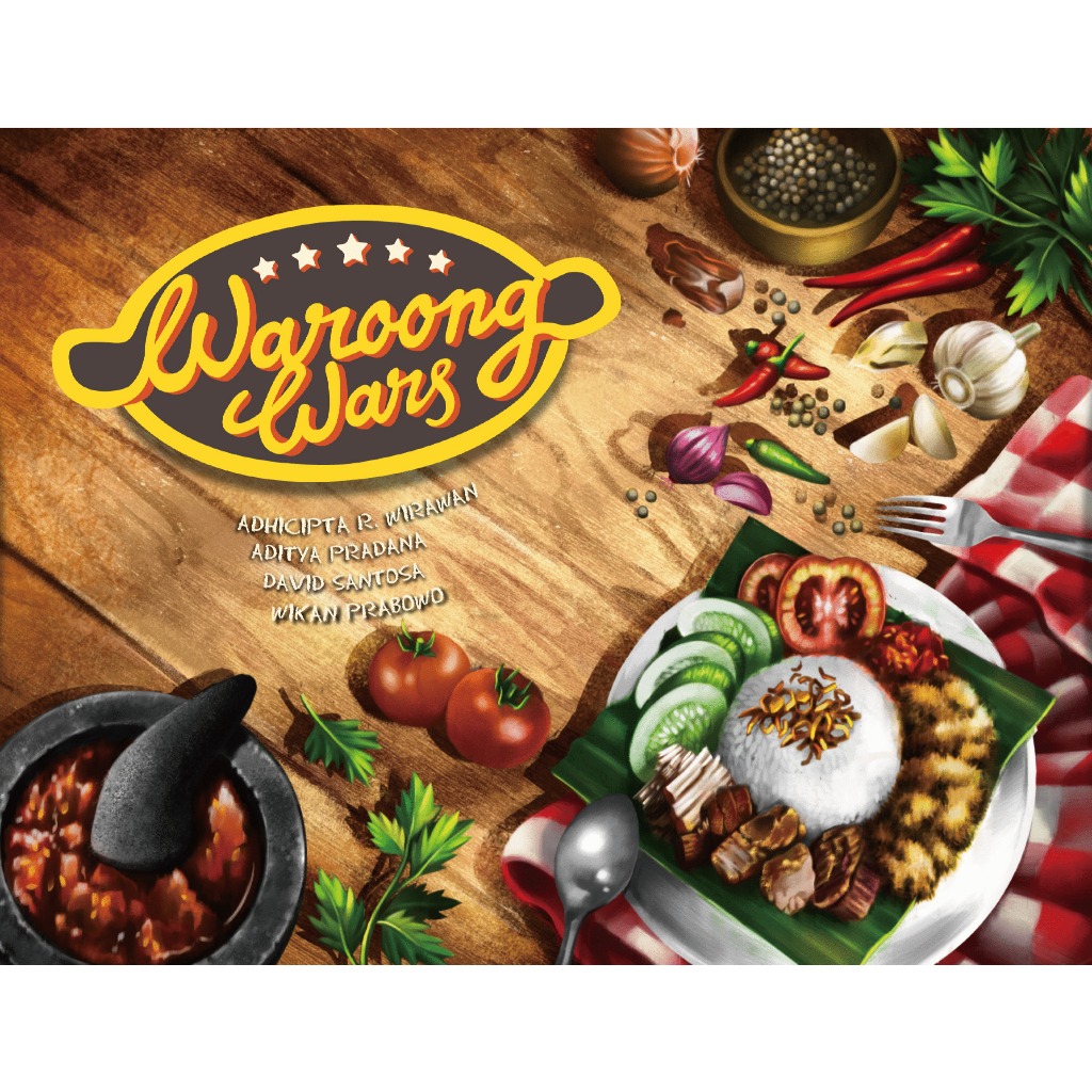 Waroong Wars 3rd Printing Original by Tabletoys Games