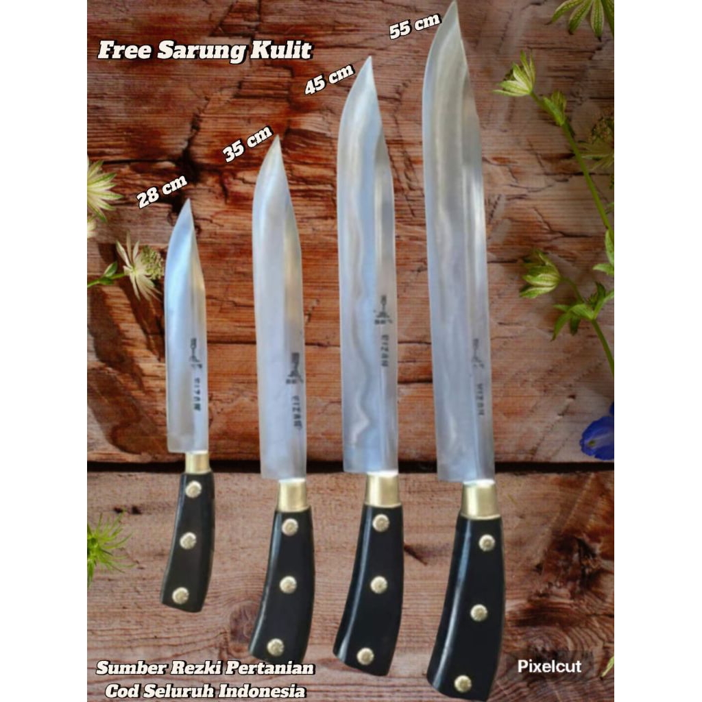 PISAU SARUNG SERBAGUNA ASLI CAP GARPU