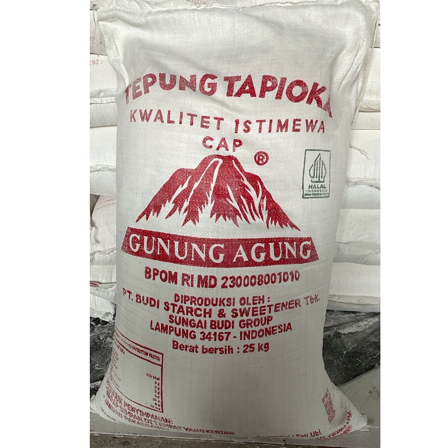 

Tepung Tapioka Cap GUNUNG AGUNG (1 KARUNG) 25kg