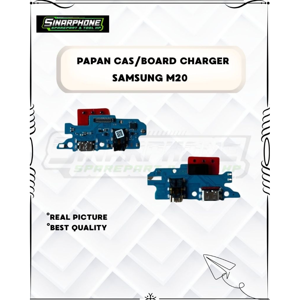 PAPAN CAS/BOARD CHARGER+IC SAMSUNG M20