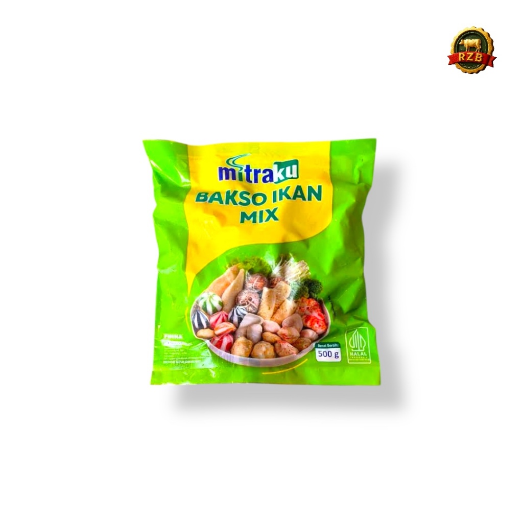 

RZB | Mitraku BAkso Ikan Mix 500gr | Praktis & Lezat | Halal & Higienis