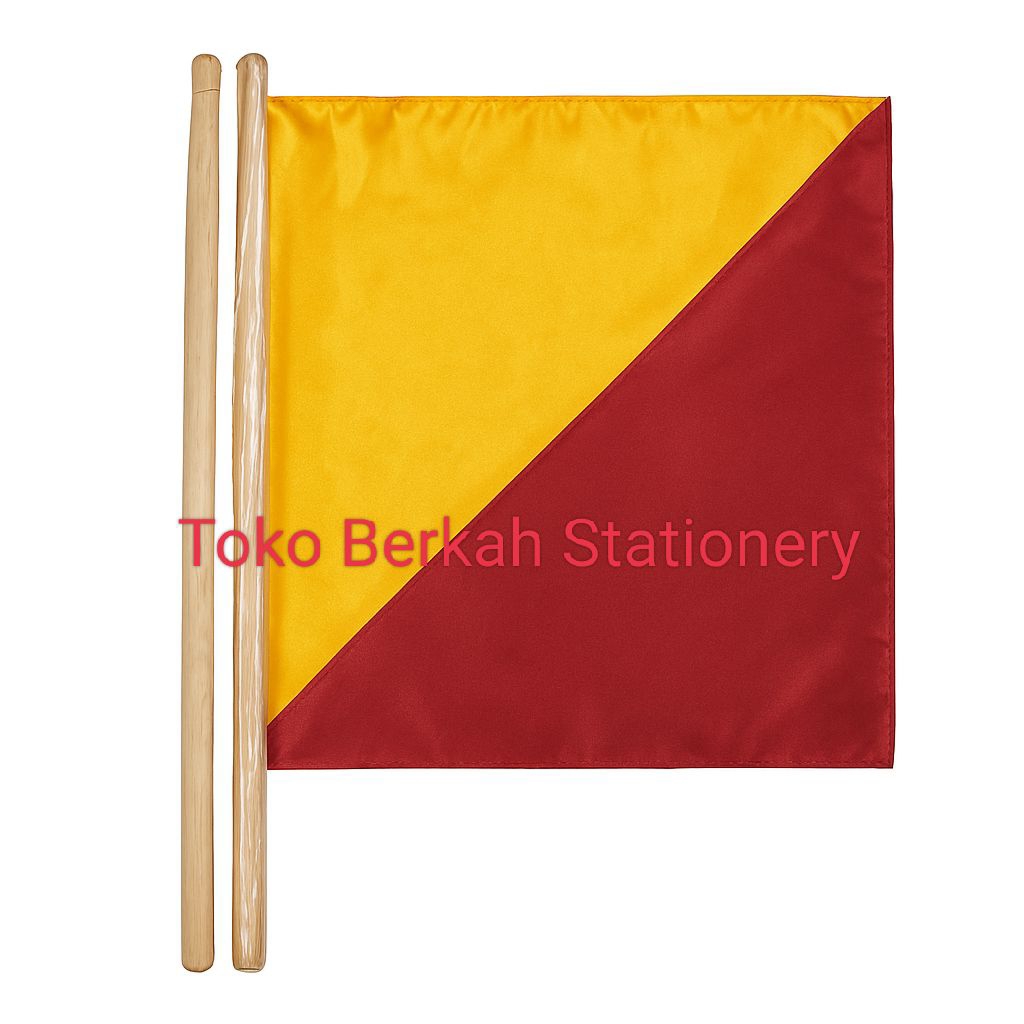 

Bendera Semapore 1set Pramuka( 2 Stik gagang + 2 bendera )