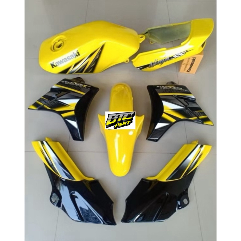 body full set tangki ninja r ss warna kuning