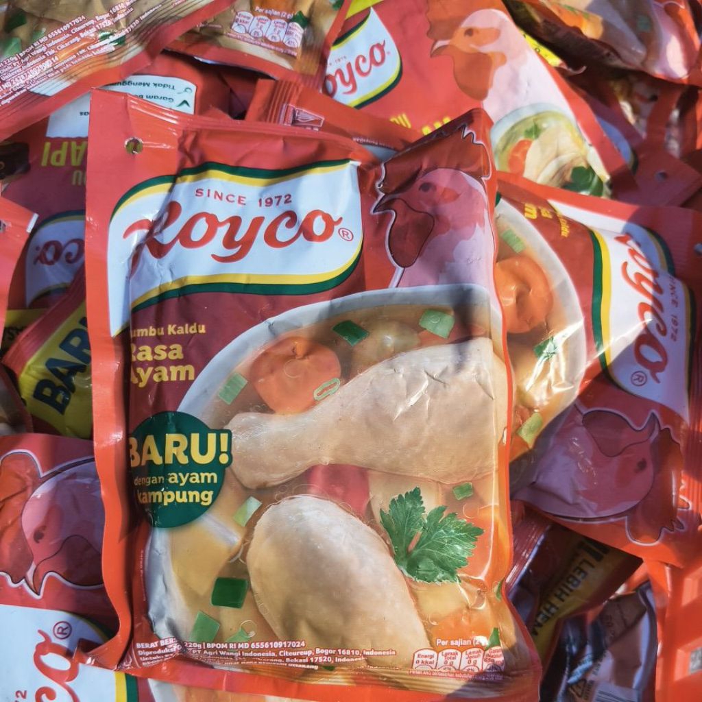 

Royco bumbu kaldu rasa ayam 220gr