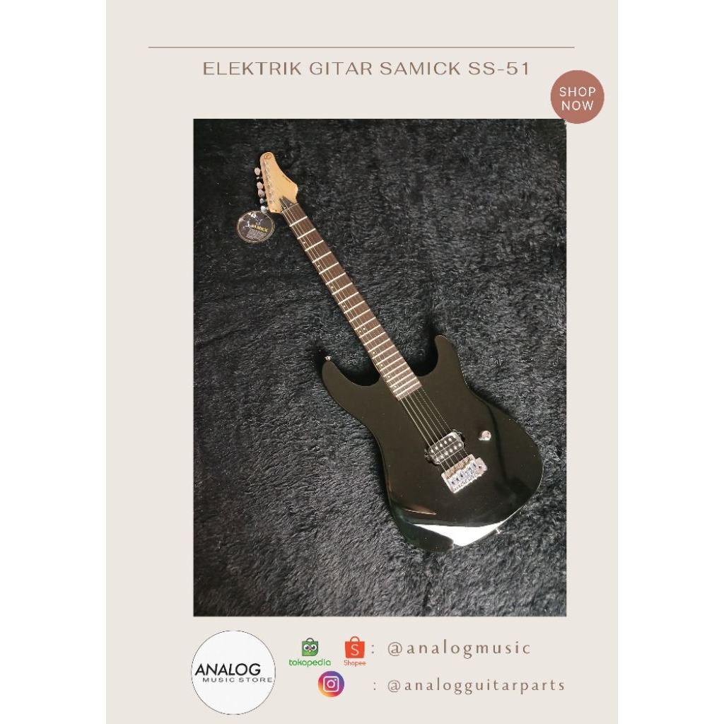 Elektrik Gitar Samick SS-51