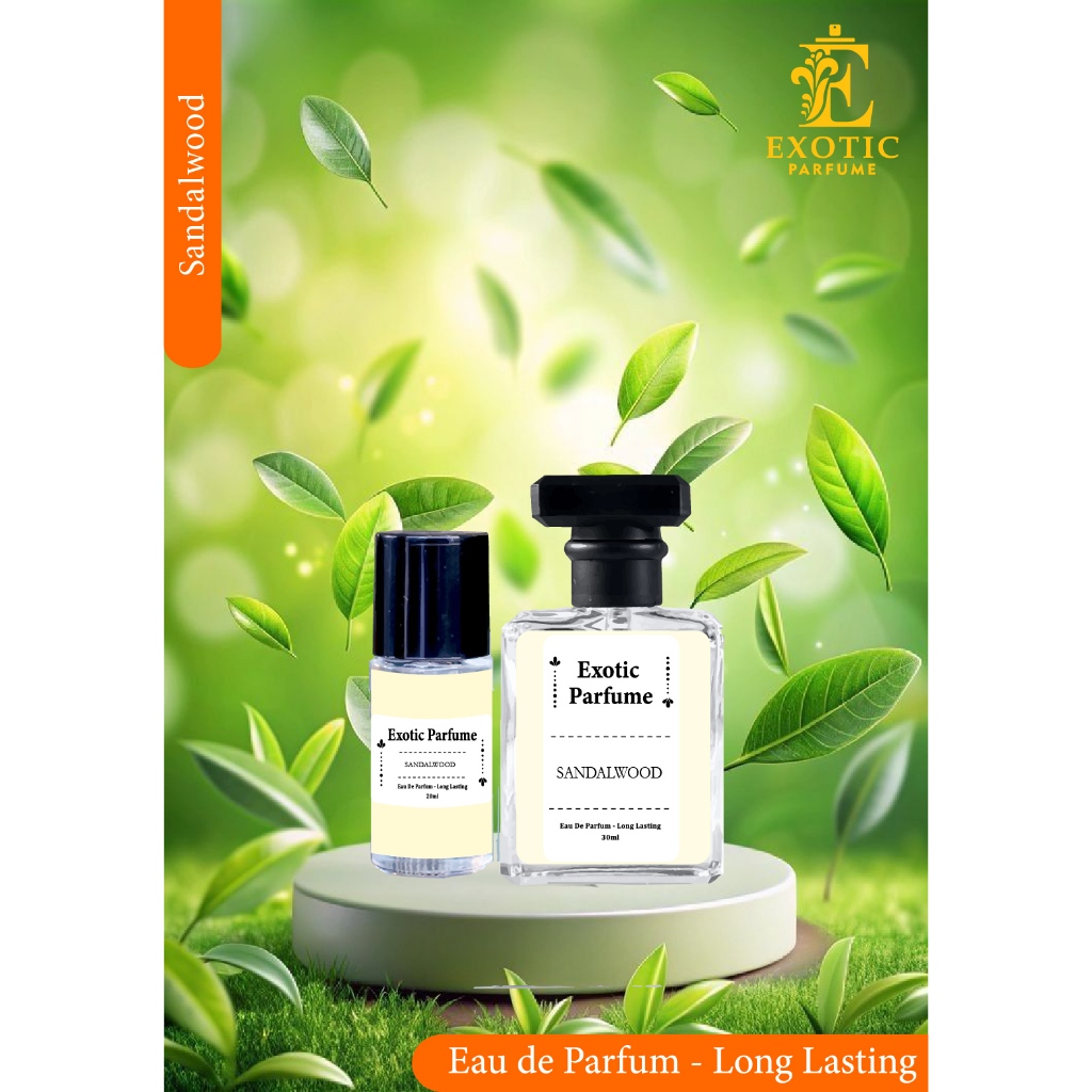 SANDALWOOD | Parfum Unisex Tahan Lama By Exotic Parfume | Long Lasting EDP