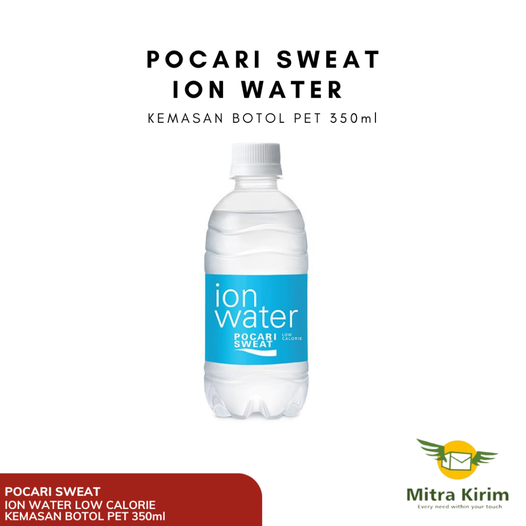 

Pocari Sweat ION Water Kemasan Botol Pet 350ml - Per Pcs